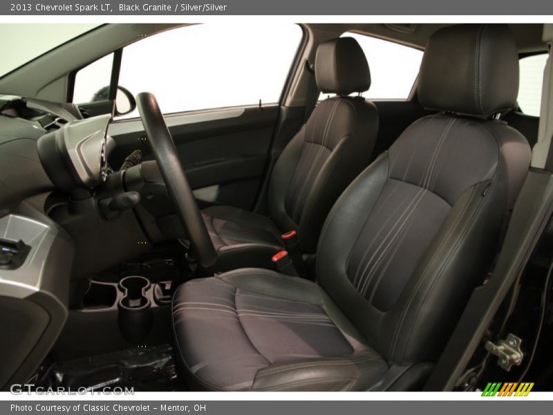 Black Granite / Silver/Silver 2013 Chevrolet Spark LT