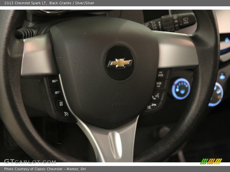 Black Granite / Silver/Silver 2013 Chevrolet Spark LT