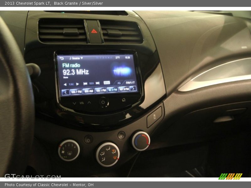Black Granite / Silver/Silver 2013 Chevrolet Spark LT