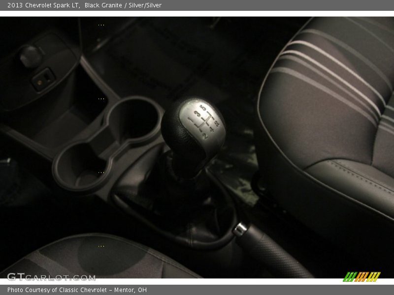 Black Granite / Silver/Silver 2013 Chevrolet Spark LT
