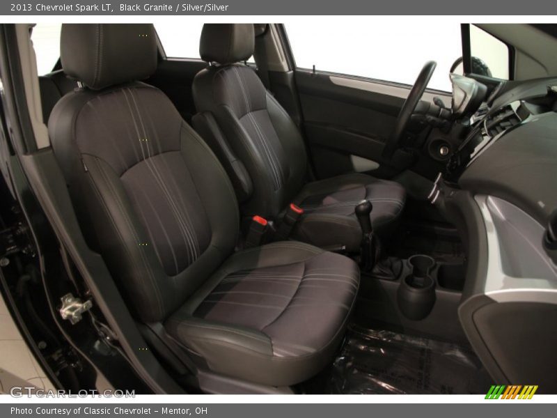 Black Granite / Silver/Silver 2013 Chevrolet Spark LT