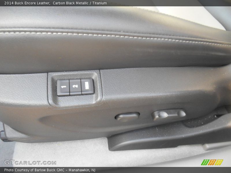 Carbon Black Metallic / Titanium 2014 Buick Encore Leather