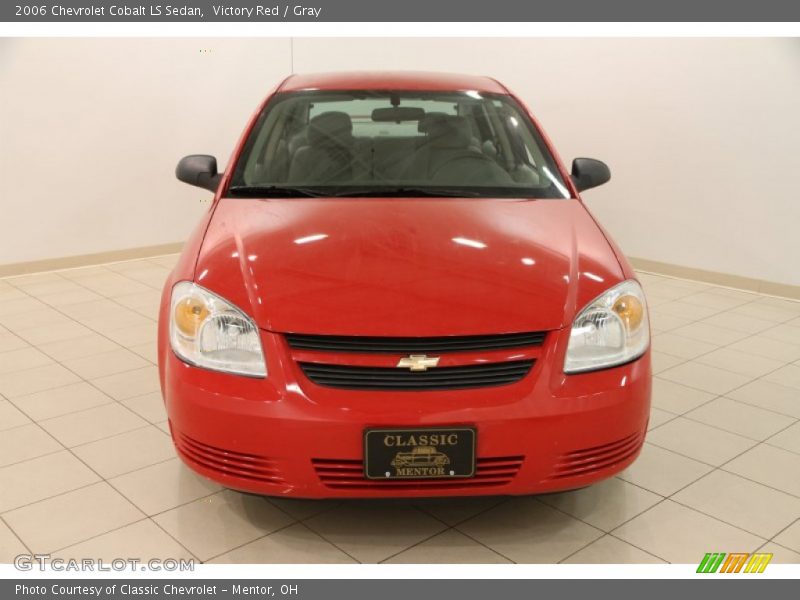 Victory Red / Gray 2006 Chevrolet Cobalt LS Sedan