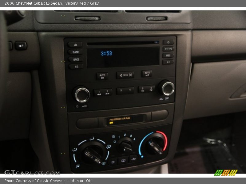 Victory Red / Gray 2006 Chevrolet Cobalt LS Sedan