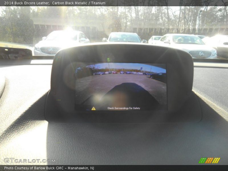 Carbon Black Metallic / Titanium 2014 Buick Encore Leather
