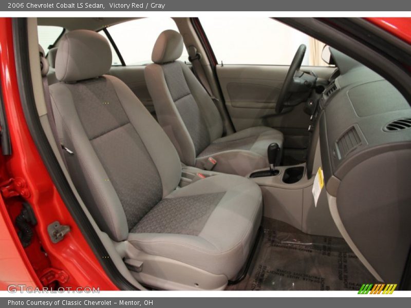Victory Red / Gray 2006 Chevrolet Cobalt LS Sedan