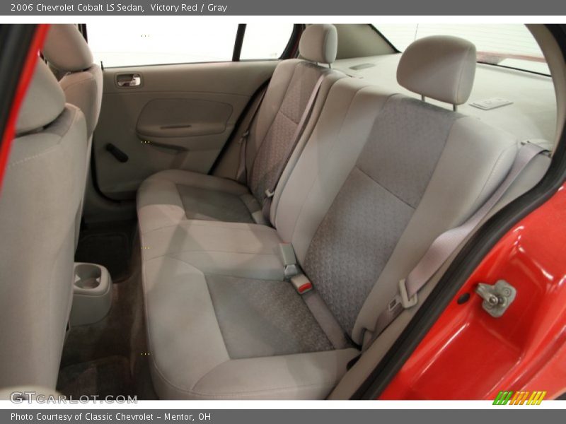 Victory Red / Gray 2006 Chevrolet Cobalt LS Sedan