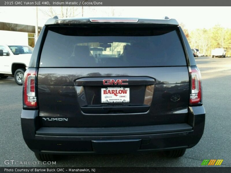 Iridium Metallic / Cocoa/Dune 2015 GMC Yukon SLE 4WD