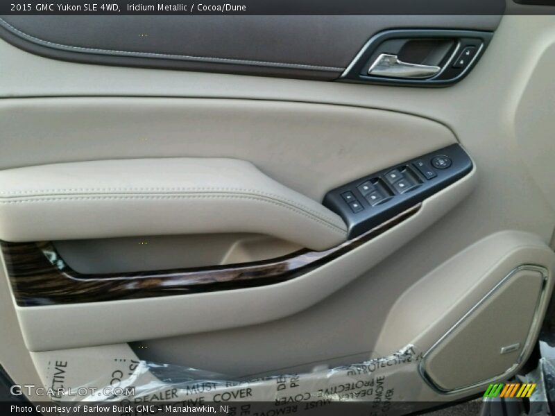 Iridium Metallic / Cocoa/Dune 2015 GMC Yukon SLE 4WD