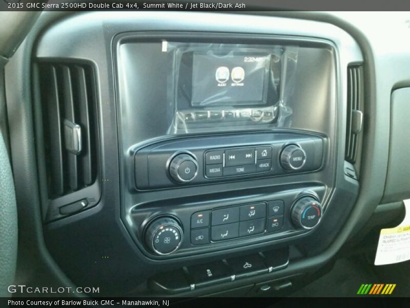 Summit White / Jet Black/Dark Ash 2015 GMC Sierra 2500HD Double Cab 4x4