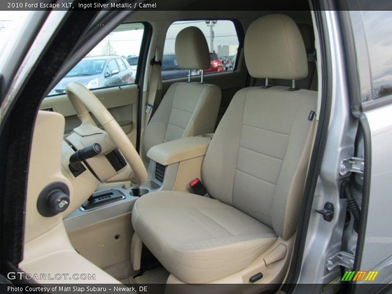 Front Seat of 2010 Escape XLT