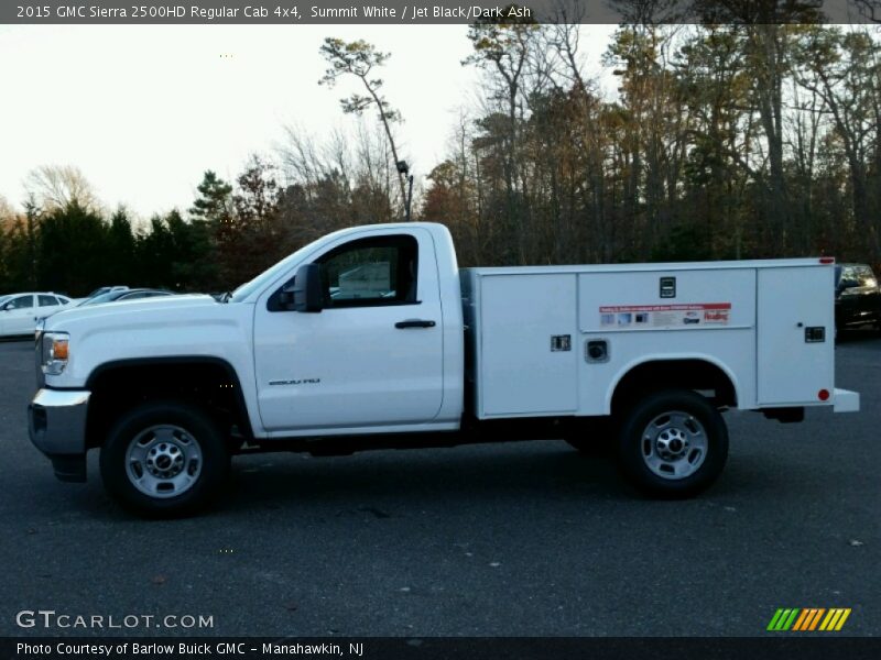 Summit White / Jet Black/Dark Ash 2015 GMC Sierra 2500HD Regular Cab 4x4
