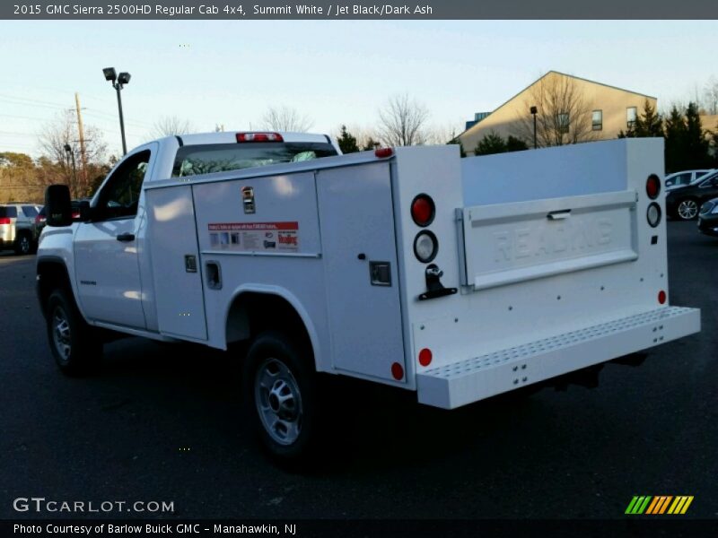 Summit White / Jet Black/Dark Ash 2015 GMC Sierra 2500HD Regular Cab 4x4