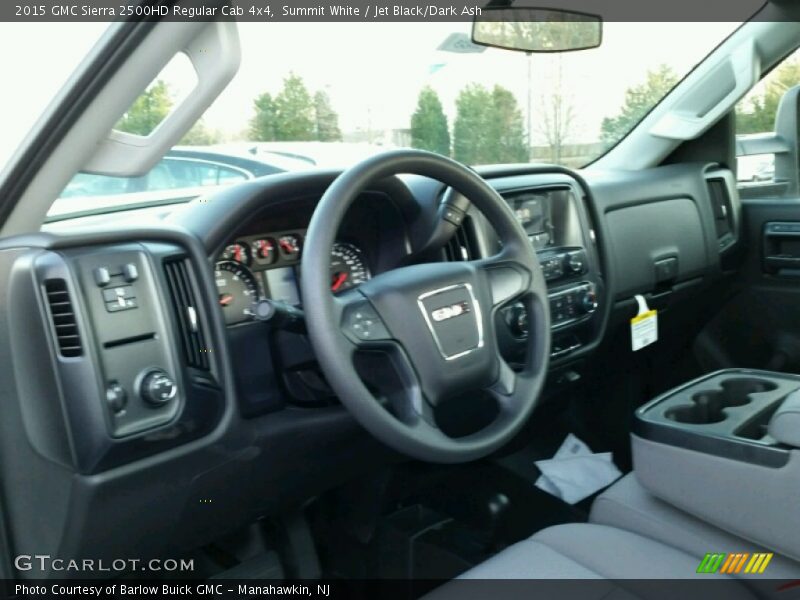 Summit White / Jet Black/Dark Ash 2015 GMC Sierra 2500HD Regular Cab 4x4
