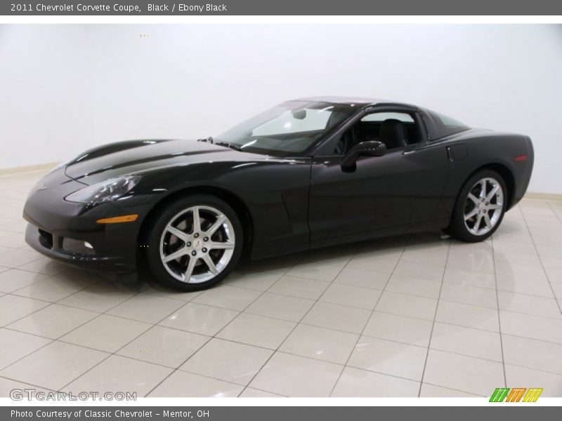 Black / Ebony Black 2011 Chevrolet Corvette Coupe