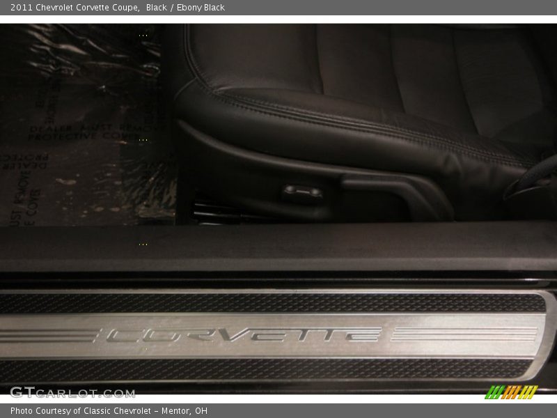Black / Ebony Black 2011 Chevrolet Corvette Coupe