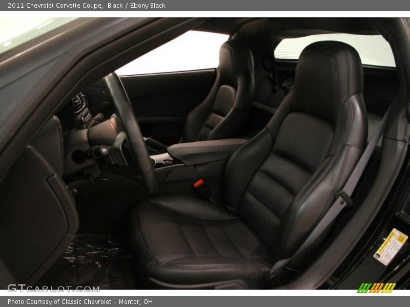 Black / Ebony Black 2011 Chevrolet Corvette Coupe
