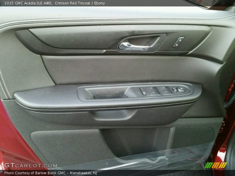 Crimson Red Tincoat / Ebony 2015 GMC Acadia SLE AWD
