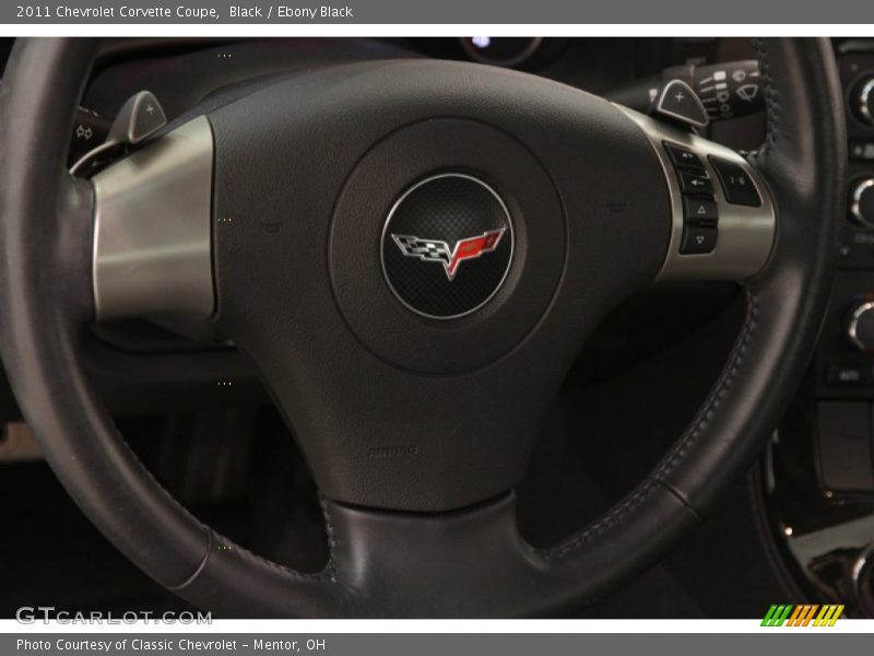 Black / Ebony Black 2011 Chevrolet Corvette Coupe