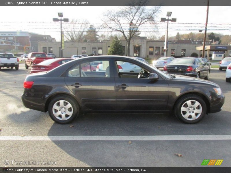 Cocoa Metallic / Camel 2009 Hyundai Sonata GLS