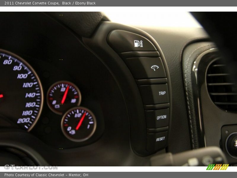 Black / Ebony Black 2011 Chevrolet Corvette Coupe