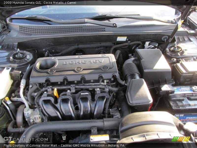 Cocoa Metallic / Camel 2009 Hyundai Sonata GLS