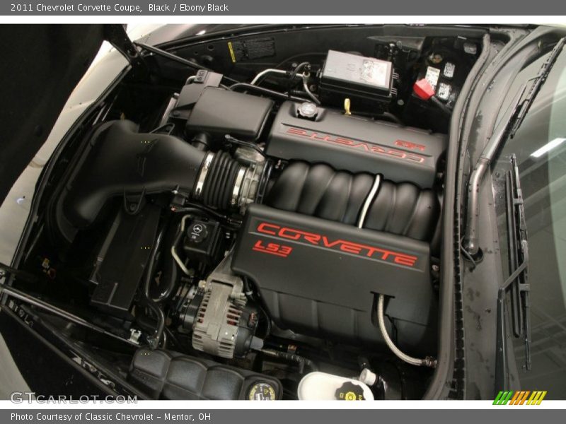 Black / Ebony Black 2011 Chevrolet Corvette Coupe