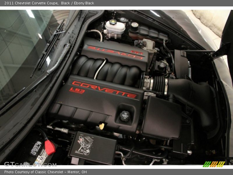 Black / Ebony Black 2011 Chevrolet Corvette Coupe