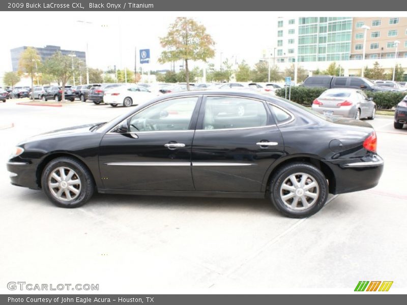 Black Onyx / Titanium 2009 Buick LaCrosse CXL