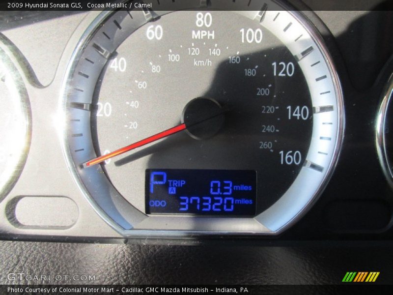 Cocoa Metallic / Camel 2009 Hyundai Sonata GLS
