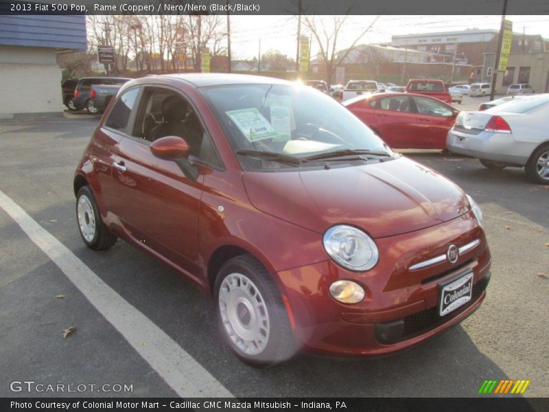 Front 3/4 View of 2013 500 Pop