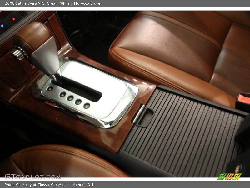 Cream White / Morocco Brown 2008 Saturn Aura XR