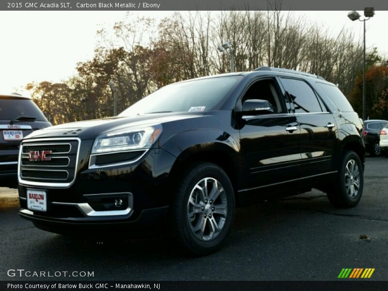 Carbon Black Metallic / Ebony 2015 GMC Acadia SLT