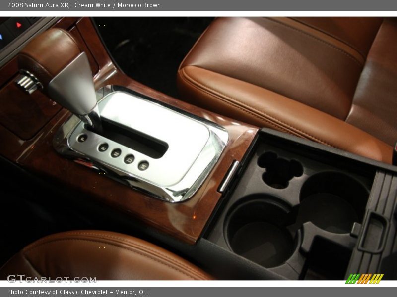 Cream White / Morocco Brown 2008 Saturn Aura XR