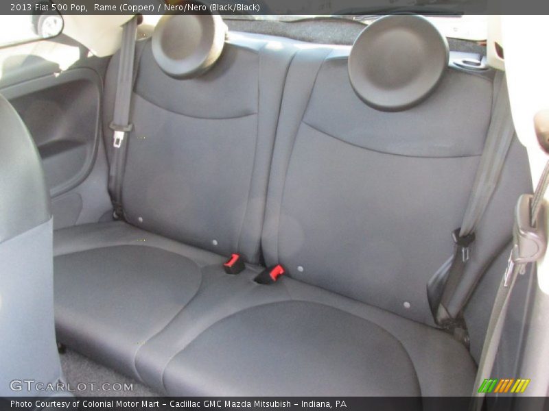 Rame (Copper) / Nero/Nero (Black/Black) 2013 Fiat 500 Pop
