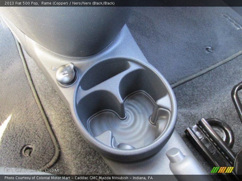 Rame (Copper) / Nero/Nero (Black/Black) 2013 Fiat 500 Pop