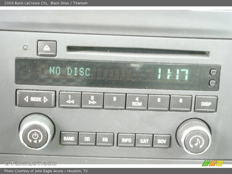Black Onyx / Titanium 2009 Buick LaCrosse CXL