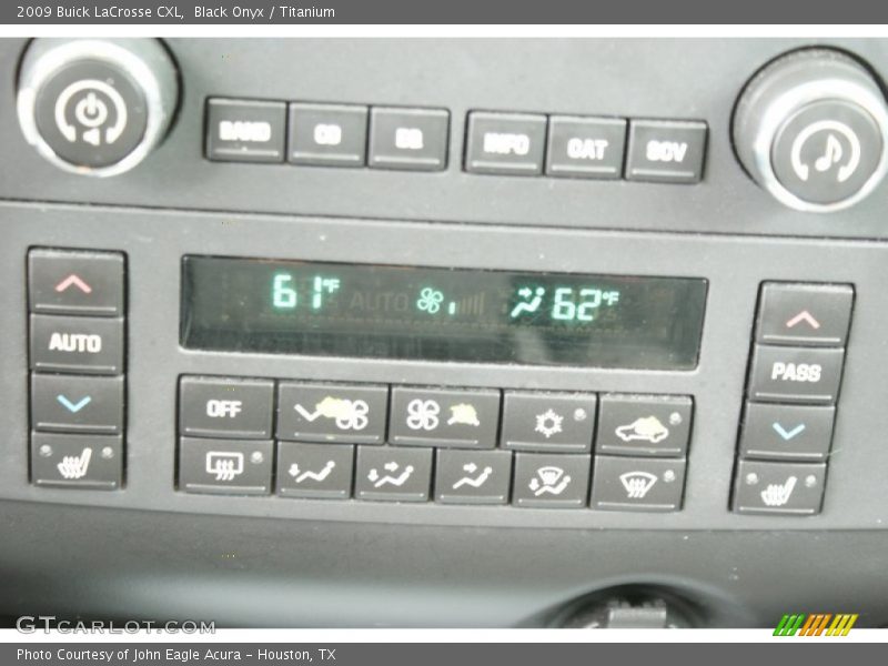 Black Onyx / Titanium 2009 Buick LaCrosse CXL