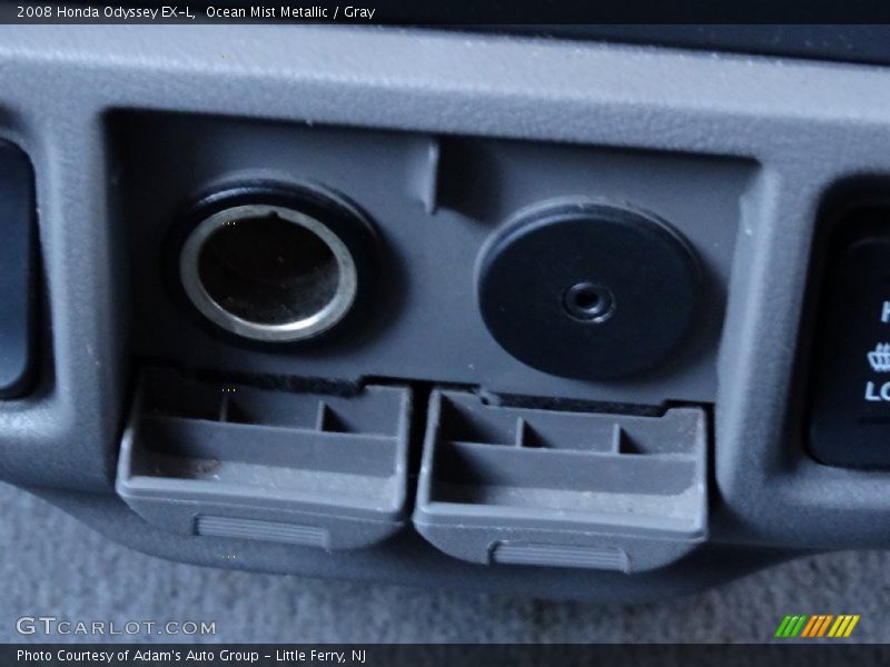Ocean Mist Metallic / Gray 2008 Honda Odyssey EX-L