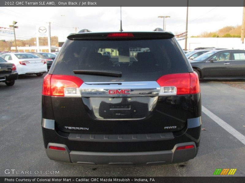 Onyx Black / Jet Black 2012 GMC Terrain SLE AWD