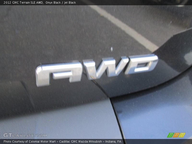 Onyx Black / Jet Black 2012 GMC Terrain SLE AWD