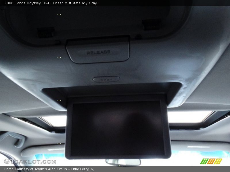 Ocean Mist Metallic / Gray 2008 Honda Odyssey EX-L