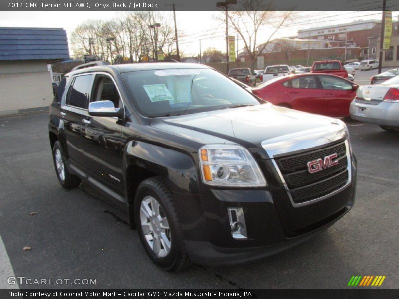Onyx Black / Jet Black 2012 GMC Terrain SLE AWD