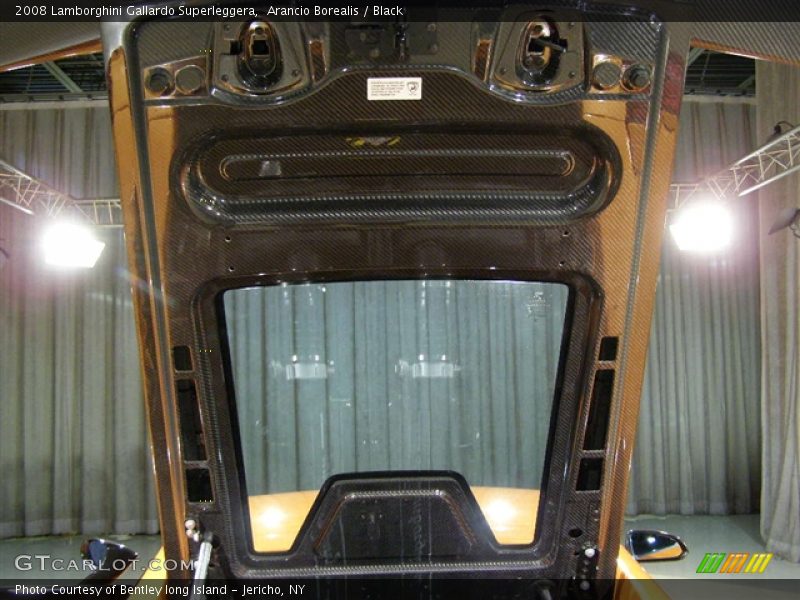 Arancio Borealis / Black 2008 Lamborghini Gallardo Superleggera
