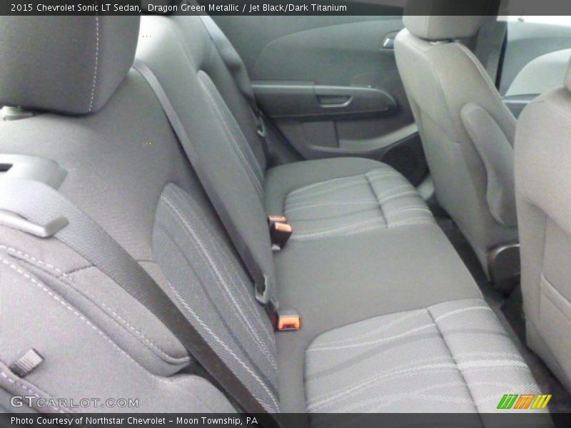Dragon Green Metallic / Jet Black/Dark Titanium 2015 Chevrolet Sonic LT Sedan