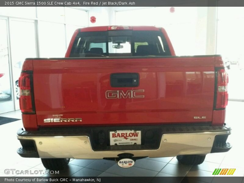 Fire Red / Jet Black/Dark Ash 2015 GMC Sierra 1500 SLE Crew Cab 4x4