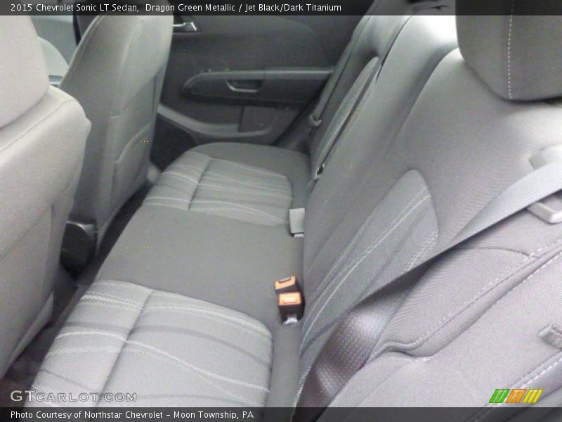 Dragon Green Metallic / Jet Black/Dark Titanium 2015 Chevrolet Sonic LT Sedan