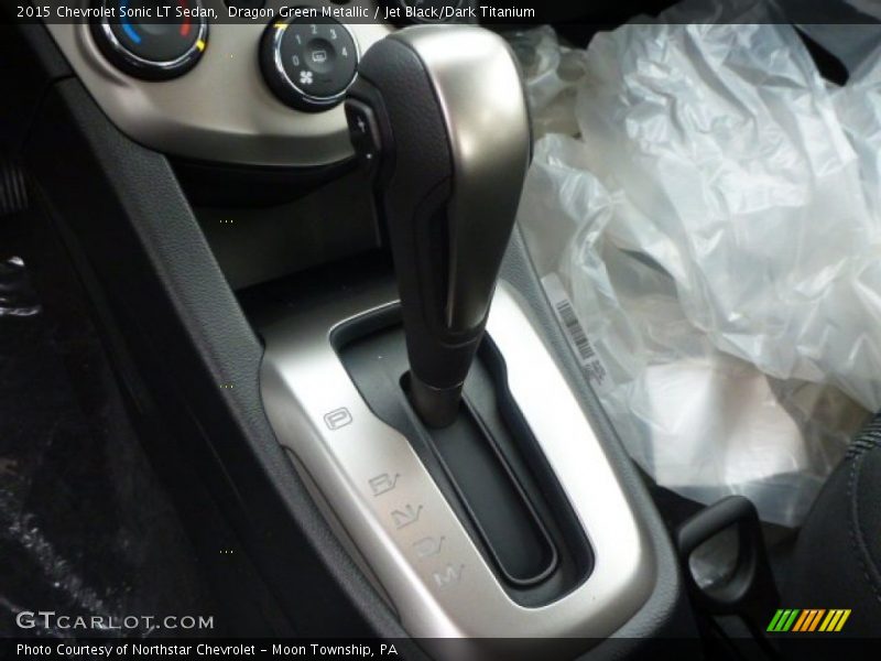 Dragon Green Metallic / Jet Black/Dark Titanium 2015 Chevrolet Sonic LT Sedan