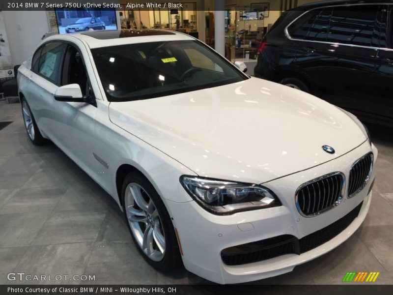 Front 3/4 View of 2014 7 Series 750Li xDrive Sedan