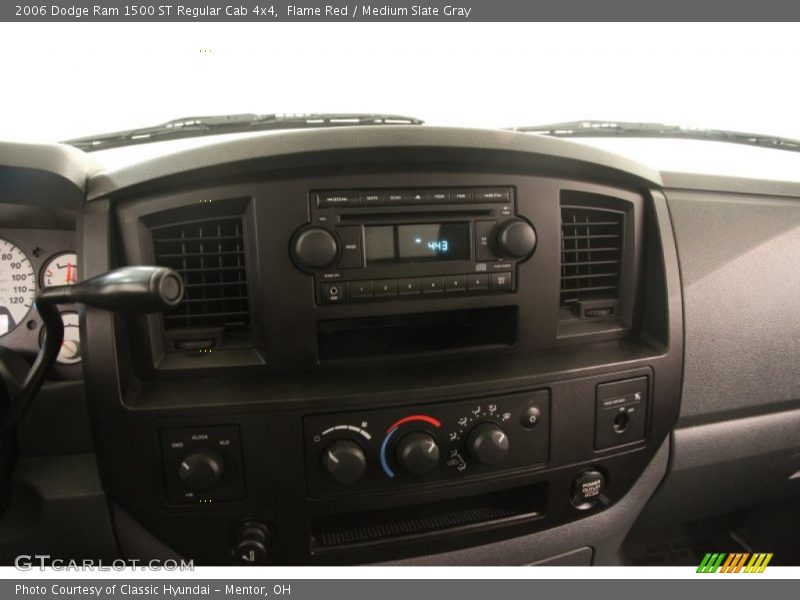 Flame Red / Medium Slate Gray 2006 Dodge Ram 1500 ST Regular Cab 4x4